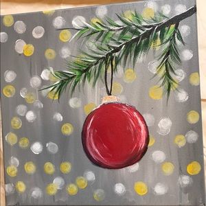 Christmas ornament painting
